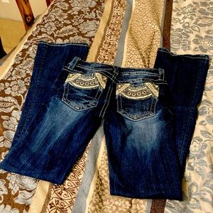 New without Tags - Miss Me Bootcut Jeans size 26x34